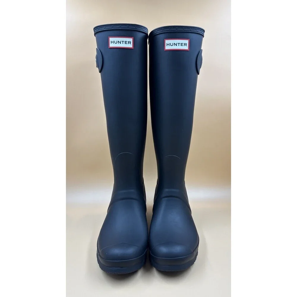 Hunter Original Tour Tall Boot, Black Winter, Rain Boot, Women’s Size 9